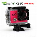 Waterproof 2.7K 1080P Sports Action Camera for Outdoor Sports 1