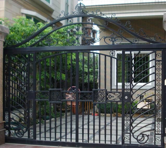 Shenzhen factory direct sale, wrought iron door 5