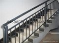 锌钢隔离楼梯扶手生产厂家 惠州镀锌楼梯扶手制作厂家 4