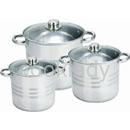 6pcs stainless steel stock pot