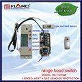 4 speed Touch switch with gas & heat sensor