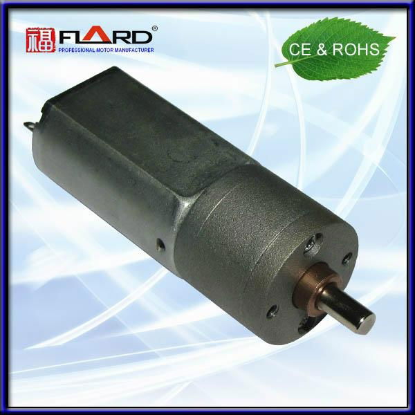 DC geared motor for door lock