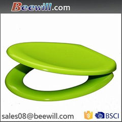 Solid color uf/urea/duroplast slow close quick release toilet seat from Beewill