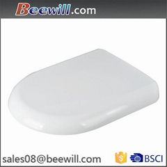 D shape or U shape Soft close quick release uf toilet seat