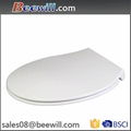 American 19'' and 17'' Elongated and round toilet seat with US standard size 2