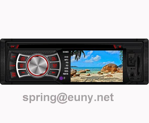 single din in-dash car dvd player with 3inch tft car stereo  multi-media