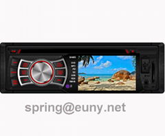 single din in-dash car dvd player with 3inch tft car stereo  multi-media