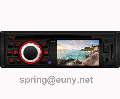 single din in-dash car dvd player with 3inch tft car stereo  multi-media 2