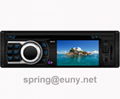 single din in-dash car dvd player with 3inch tft car stereo  multi-media 5