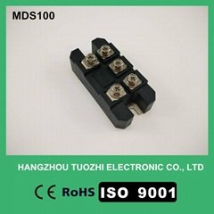 Three phase rectifier bridge module 100a 1600v MDS100-16