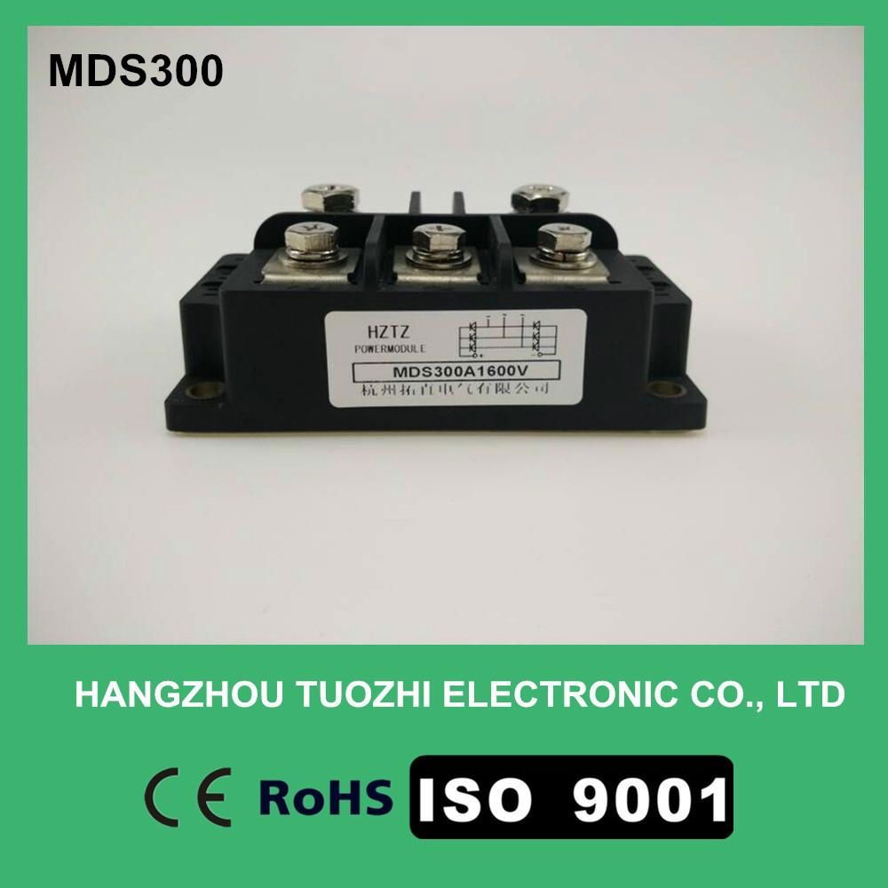 Three phase rectifier bridge module 300a 1600v MDS300-16