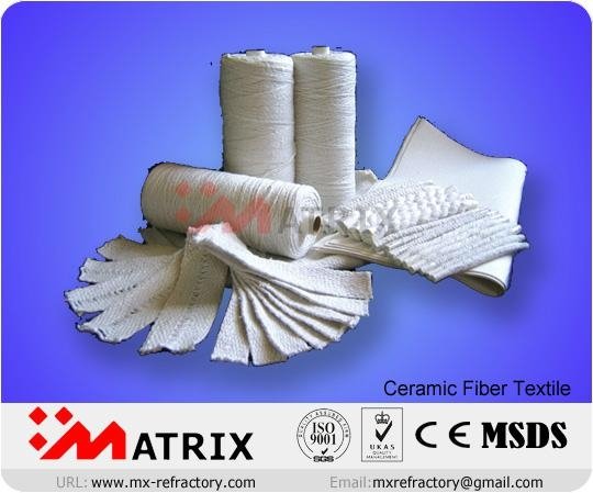 3-ply twisted rope Ceramic fiber