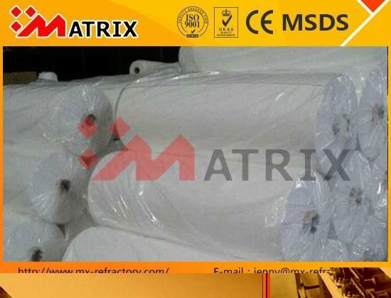 1260C High temperature fiber paper Refractories Alumina Ceramic 2