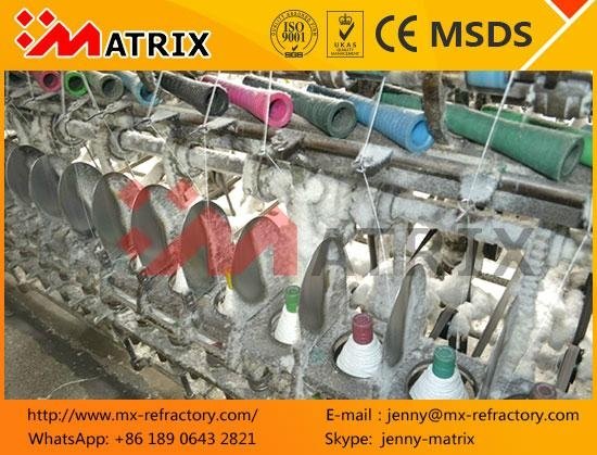 High Heat Insulation Wrap 525tex 1000tex SUS wire or Fiberglass Wire Fiber Yarn 3