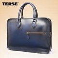 Berluti style briefcase with best price hand-polished bag OEM manufacture 2