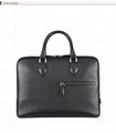 Top quality leather Briefcase for men leather laptop case Hand-Finished Italian  1