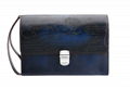 leather cowhide Leather men's clutch wallet bag from OEM factory luxury brand  1