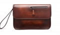  leather clutch bags for men Italian calkfskin ber luti bags prices custom whole 3