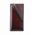 hand made Men's wallet berluti leather wallet bag shoes custom supplier prices