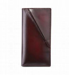 hand made Men's wallet berluti leather