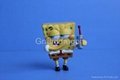 Customized Plastic Cartoon Spongebob toy
