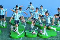 Plastic Football players Figurine action figure