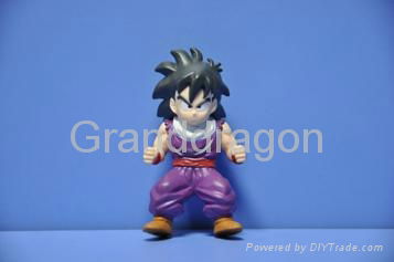 Dragon ball cartoon toy plastic figure