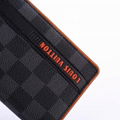 Plaid Print Folio Leather Wallet Case LV Checkerboard Bracelet Holster Shell