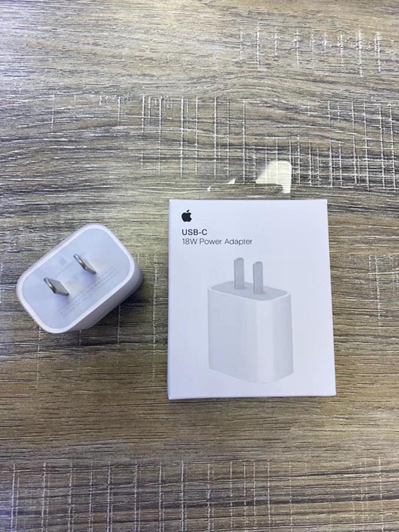 Apple iPhone 11 Pro Max Wall Plug USB-C Charger Cable ORIGINAL 18W Power Adapter 4