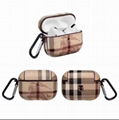 Checkerboard Leather LV Storage Bag Case for Apple Airpods2 Pro Louis Vuitton