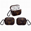 Checkerboard Leather     torage Bag Case for Apple Airpods2 Pro               9