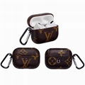 Checkerboard Leather LV Storage Bag Case for Apple Airpods2 Pro Louis Vuitton