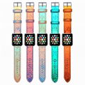 Gradient     eather iWatch Band Wristband Strap               38/40/42/44mm 1
