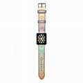 Gradient     eather iWatch Band Wristband Strap               38/40/42/44mm 9