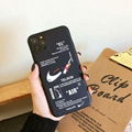 Sports Nike Silicone Back Cover Soft Full Protective Shell Luxury Designer Case