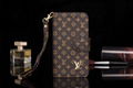 Louis Vuitton Plaid Print Folio Vintage Leather Wallet Case Wristband LV Shell