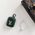 Luxury Designer Vintage Vegan Louis Vuitton Pouch Bag for TWS Airpods Pro LV Bag