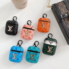 Luxury Designer Vintage Vegan Louis Vuitton Pouch Bag for TWS Airpods Pro LV Bag