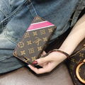 Luxury Pairs Louis Vuitton Flip Leather Wallet Clutch Wristband Lanyard Case