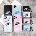 Luxury Designer Sports Nike Marble Back Cover Square Stripe Print Storage Bag