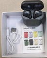 Colorful Plating TWS Airpods i12 Wireless Earphone with Charger Box Super Bass 9