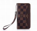 Classic Patchwork Leather Louis Vuitton Wallet Clutch Wristband Bracelet LV Case