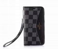 Classic Patchwork Leather Louis Vuitton Wallet Clutch Wristband Bracelet LV Case