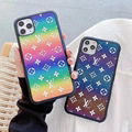 Glitter Louis Vuitton Leather Back Cover Luxury Designer Pairs LV Phone Case 