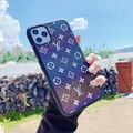 Glitter Louis Vuitton Leather Back Cover Luxury Designer Pairs LV Phone Case 