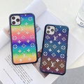 Glitter Louis Vuitton Leather Back Cover Luxury Designer Pairs LV Phone Case 