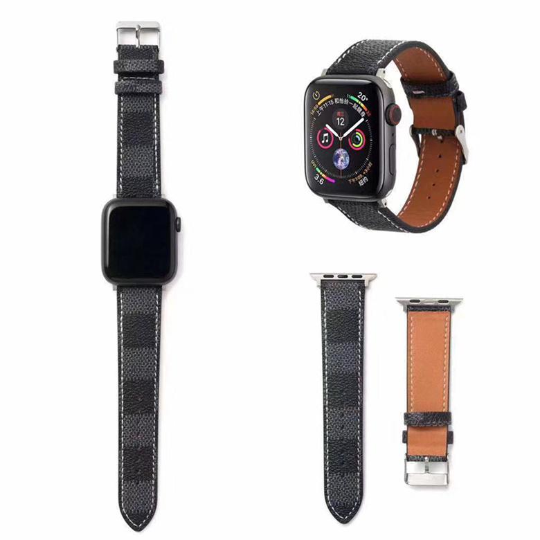 Luxury Designer Louis Vuitton iWatch Wrist Band Strap Checkerboard LV Wristband - Hseng (China ...