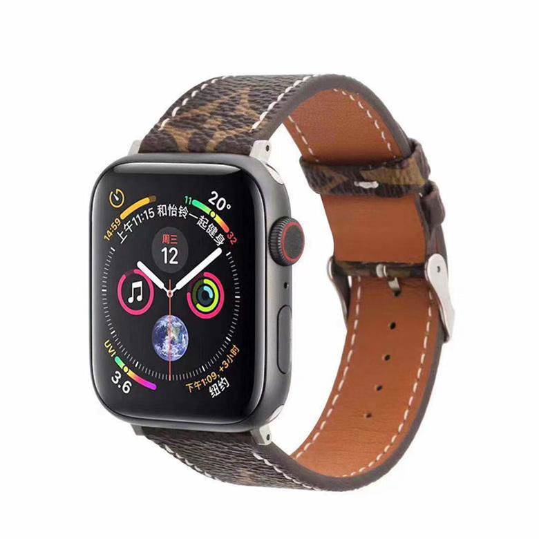 Luxury Designer Louis Vuitton iWatch Wrist Band Strap Checkerboard LV Wristband - Hseng (China ...