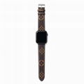 Luxury Designer Louis Vuitton iWatch Wrist Band Strap Checkerboard LV Wristband