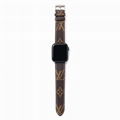 Luxury Designer               Plaid Print iWatch Wrist Strap     eather Band 4